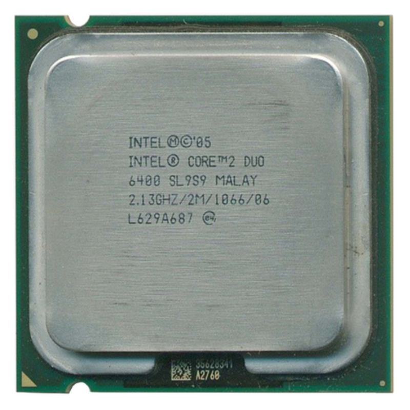 CPU INTEL Core 2 Duo E6300 1.86Ghz 2Mo 1066Mhz LGA775 SL9SA