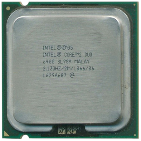 CPU INTEL Core 2 Duo E6300 1.86Ghz 2Mo 1066Mhz LGA775 SL9SA