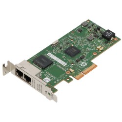 Carte RESEAU HP 361T intel 1000Base-T Dual Port 2 ports ethernet Gigabit PCIe x4 Low Profile